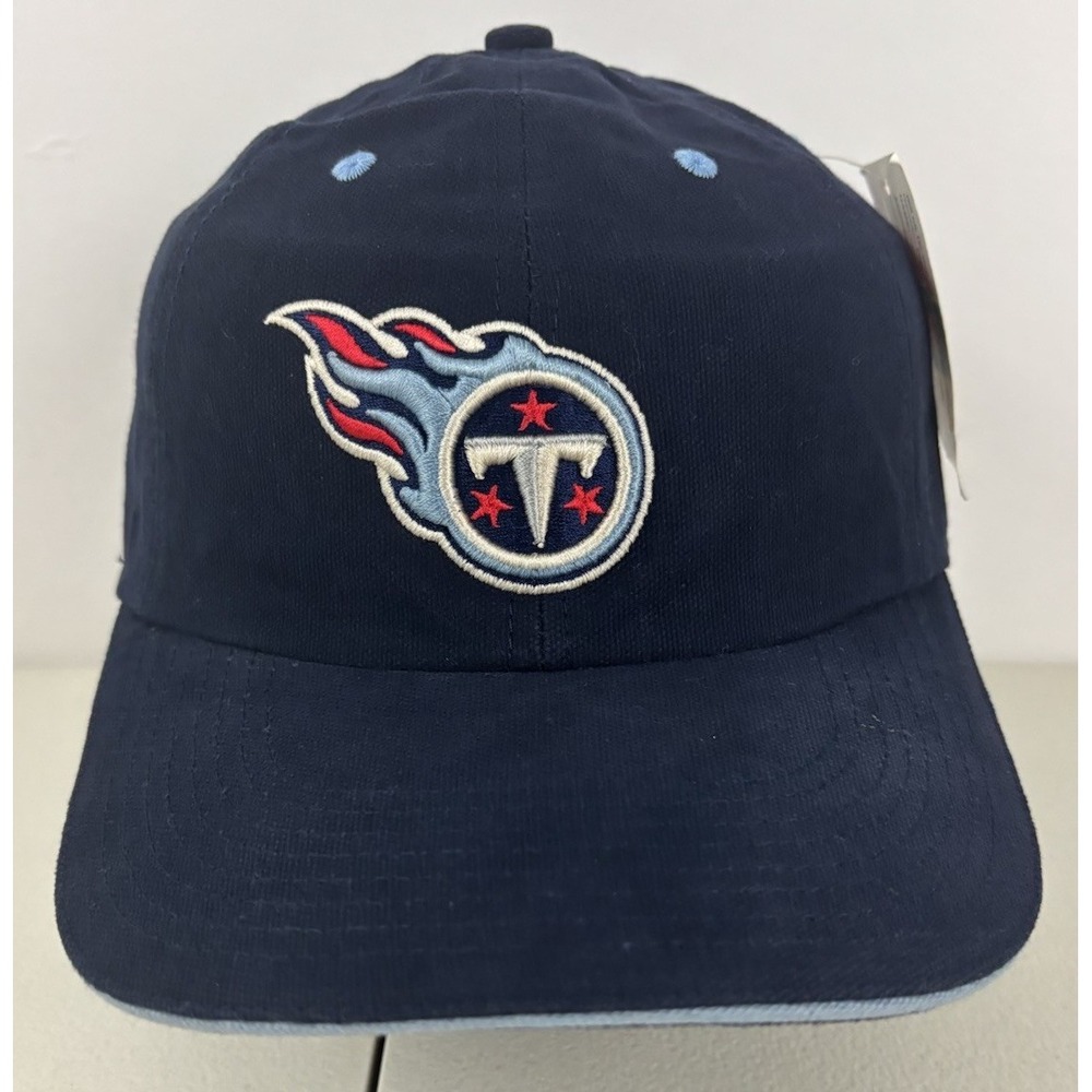 NFL Tennessee Titans Adjustable Hat Navy Blue Pro Player Cap One Size